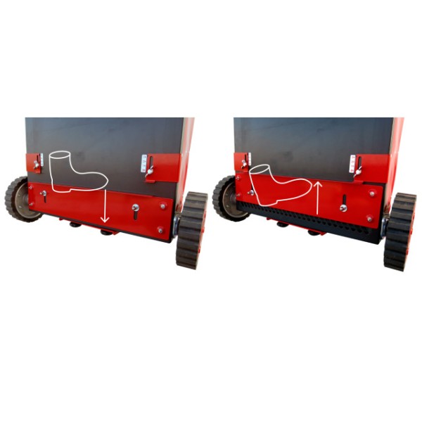 Streuwagen gfd SDC 03 PLUS, Streubreite