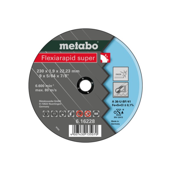 Trennscheibe METABO Flexrapid