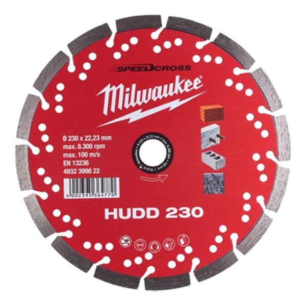 Diamant-Trennscheibe MILWAUKEE