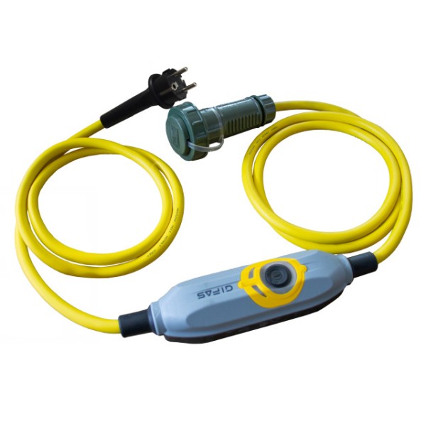 Personenschutzleitung GIFAS PRCD-S+, IP 44/IP 68