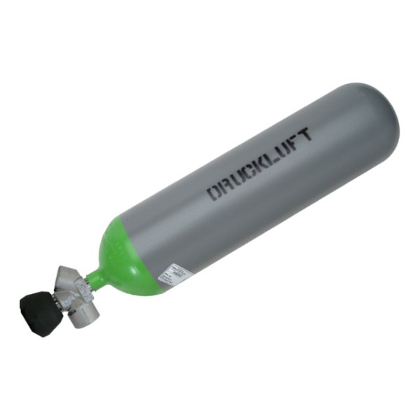 Druckluftflasche Stahl 6 l/300 bar,