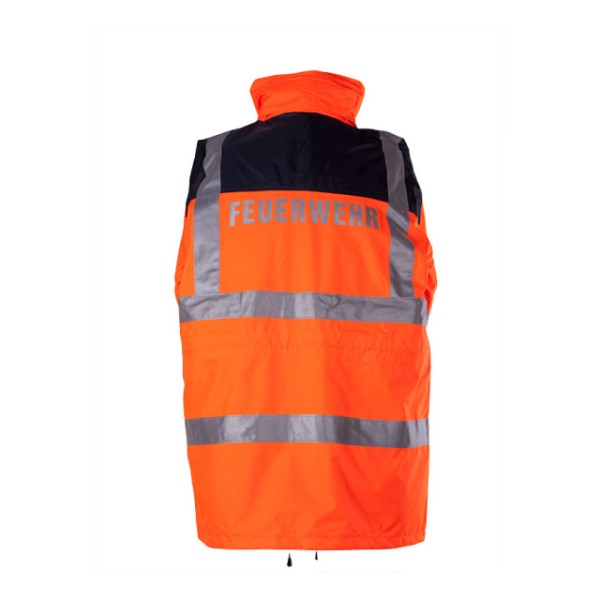 Rückenaufschrift einzeilig FEUERWEHR,