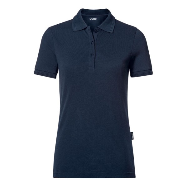 Damen Poloshirt UVEX,navyblau