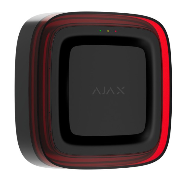 Alarmsirene mit Blitzlicht AJAX FireProtect,schwar