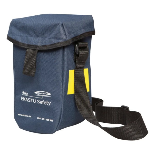 Halbmaskentasche EKASTU, blau