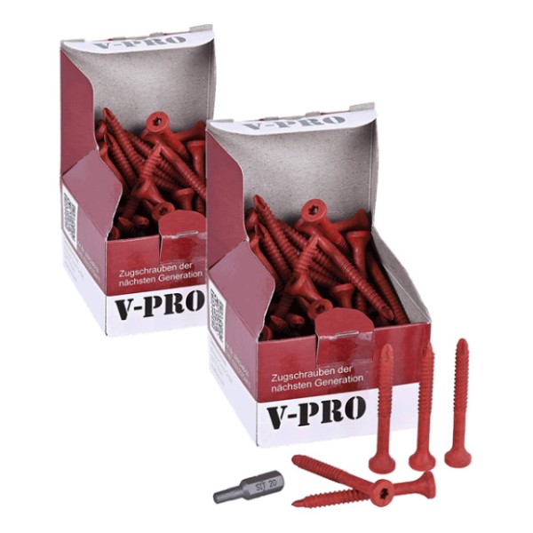 Zugschraube MULTIPICK V-PRO 4.8 x 48 mm, 100 Stk