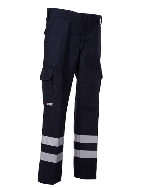 Einsatzhose BASIC-LINE dunkelblau Herrengröße