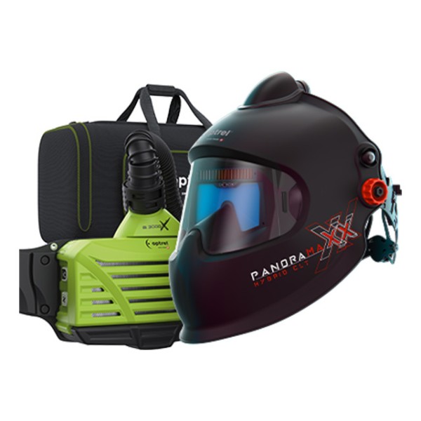 Schweißerhelm panoramaxx Hybrid CLT pure Air, Set