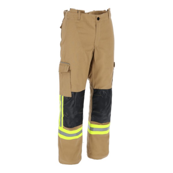 Bundhose THL NOVOTEX, gold, Reflexbestreifung