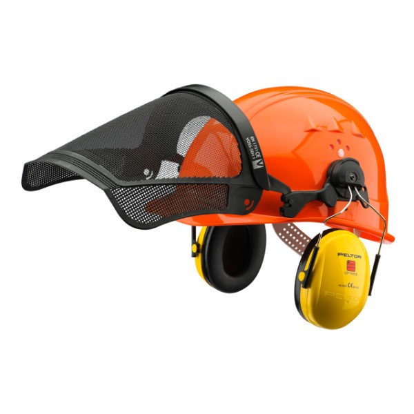 Waldarbeiter-Helm, EN 352, EN 397, EN