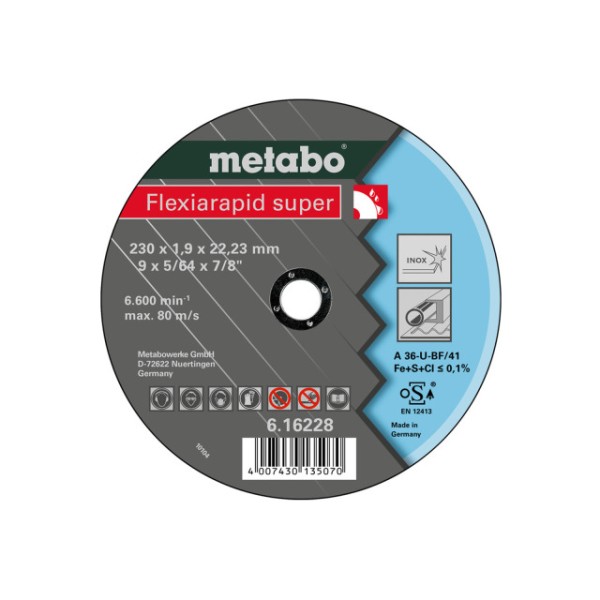 Akku-Winkelschleifer METABO WPB 36-18