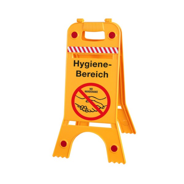 Warnaufsteller HYGIENE-BEREICH, NO