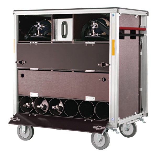 Rollcontainer Atemschutzgeräte und