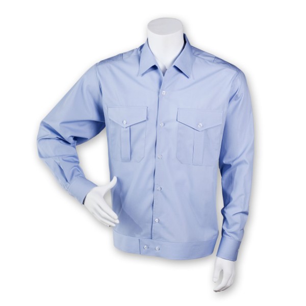 Blouson hellblau, mit Tunnel