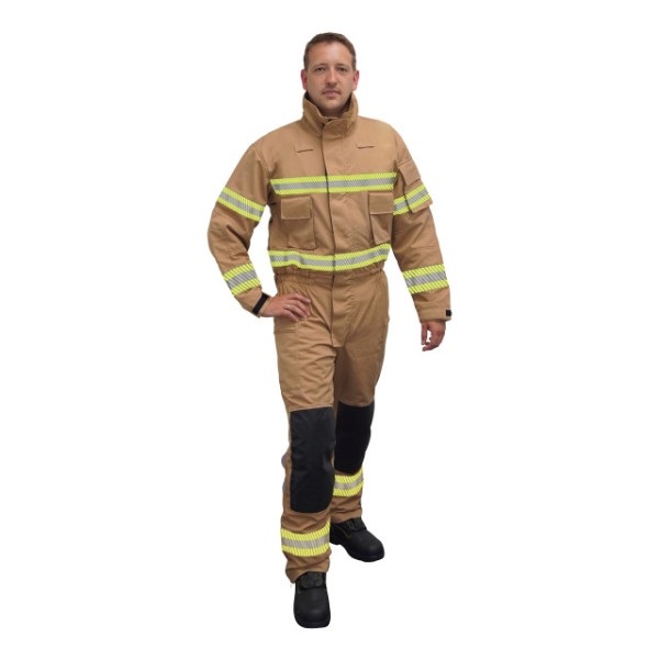 Waldbrand-Overall II WATEX, sand, segm. Reflex