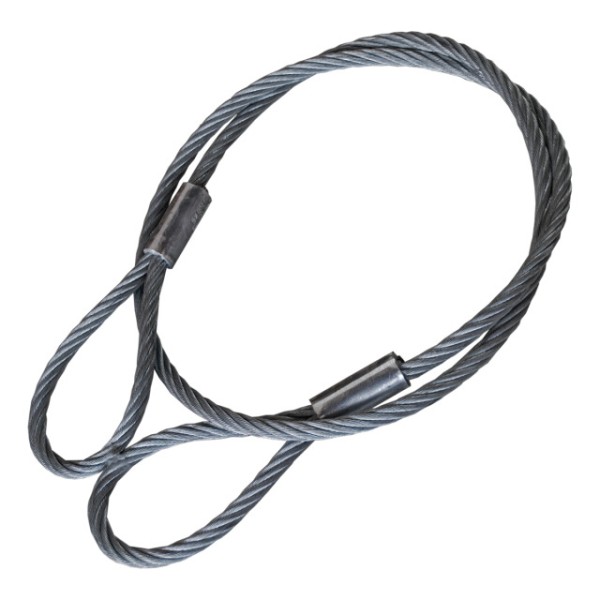 Drahtseil DIN EN 12385-4, Ø 16mm,individuell, Ösen