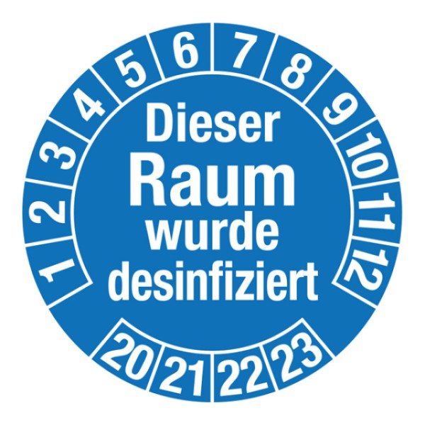 Aufkleber DIESER RAUM WURDE