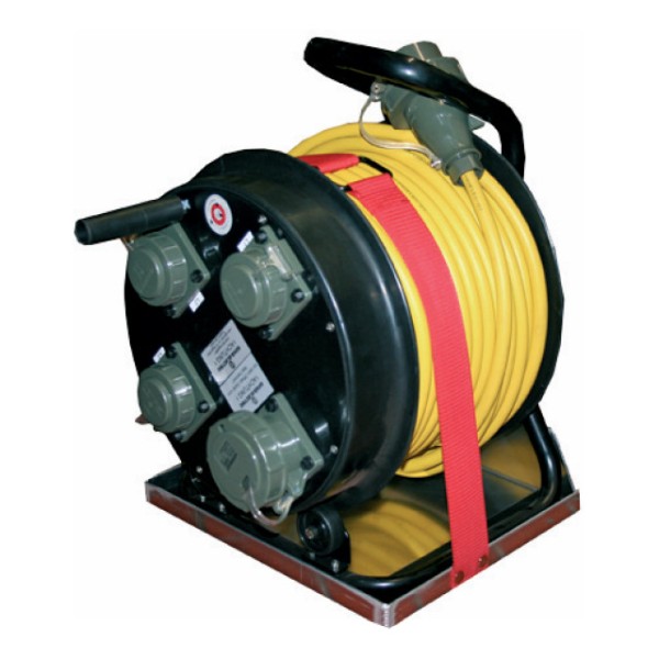 Lagerung für Leitungsroller 230 V