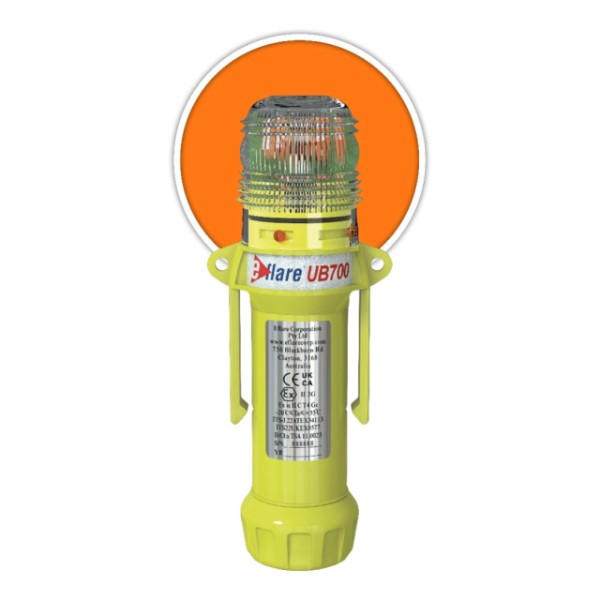 Blitz-Warnleuchte eFlare UB700 G,