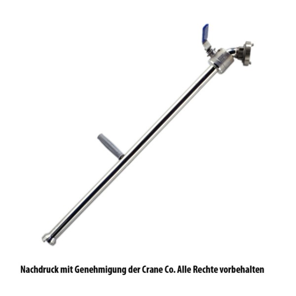 Saugrohr, Anschluss Gewindestutzen DN 50