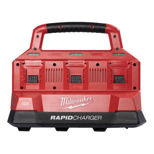 6-fach Schnellladegerät MILWAUKEE 230 V M18 PC6