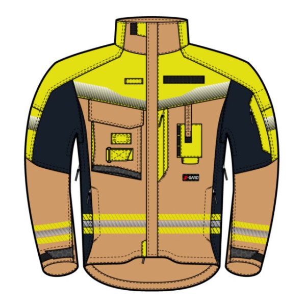 Jacke S-GARD RANGER 2.0 HIGH-VIS, DIN