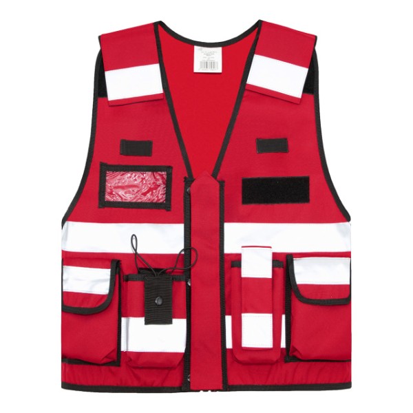 Funktionsweste KORNTEX SPARTA, Mesh Gewebe, rot