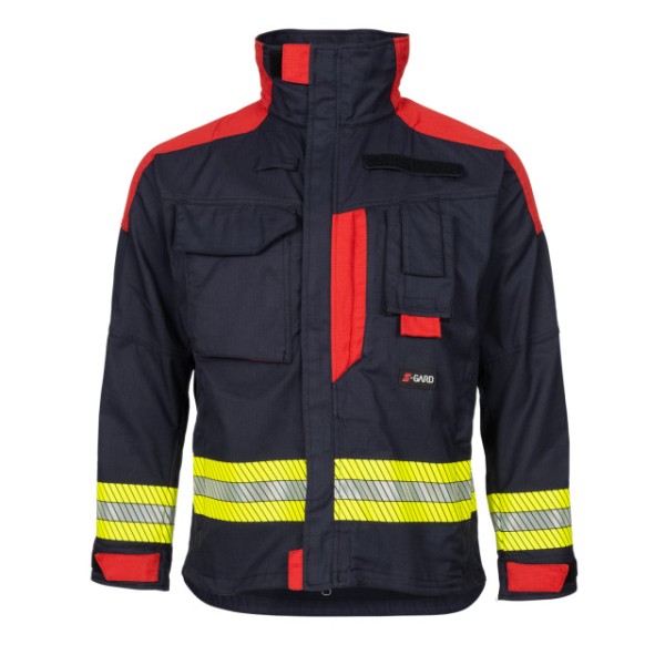 Jacke S-GARD RANGER LITE, schwarzblau/rot