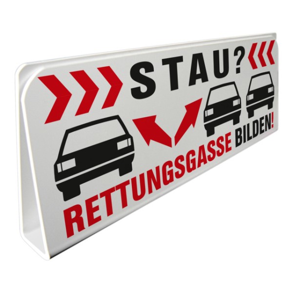 Innenschild RETTUNGSGASSE BILDEN,