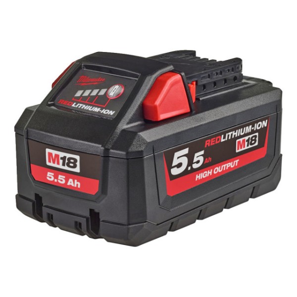 High Output LiIon-Akku 18 V/5,5 Ah