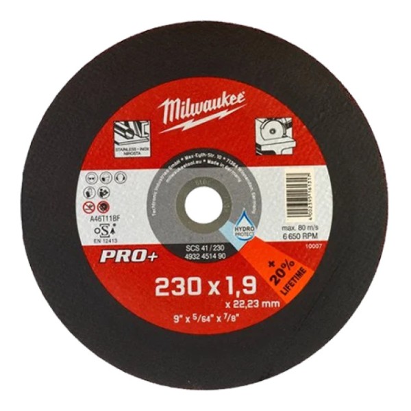 Trennscheibe MILWAUKEE PRO+ SCS 41/230,