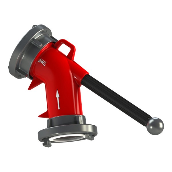 AWG Stützkrümmer B mit Handgriff
