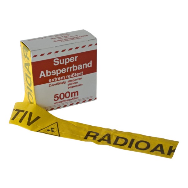Absperrband gelb