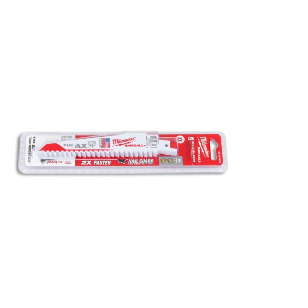 Säbelsägeblatt MILWAUKEE Sawzall The Ax,150mm,5Stk