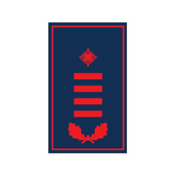 Dienstgradschlaufen Erste/r Hauptfeuerwehrfrau/-ma