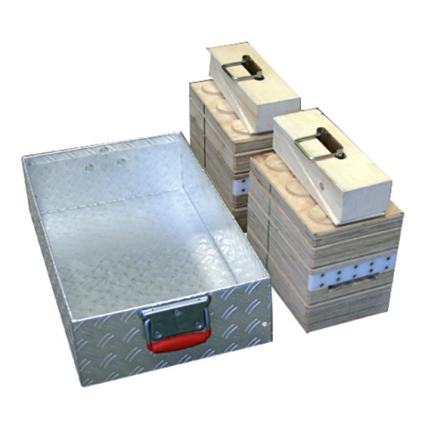 Lagerung für 2 Stab-Pack