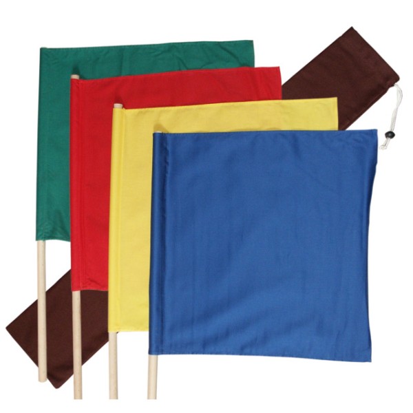 Warnflaggensatz