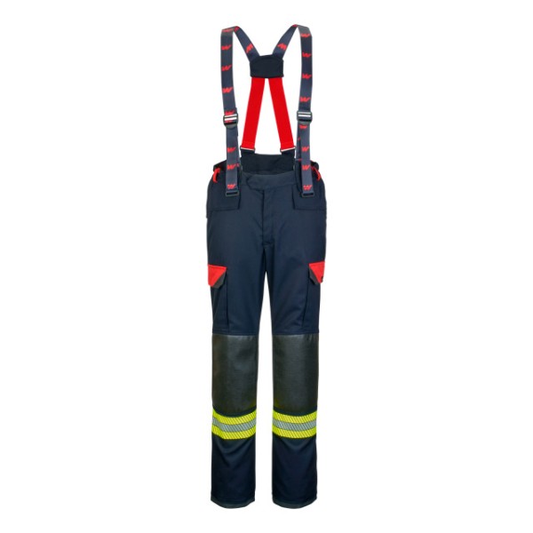 Bundhose WATEX Fire-Jack II blue/red,