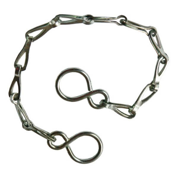 Kette mit S-Haken Größe D