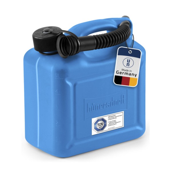Benzinkanister 5 l, Farbe blau