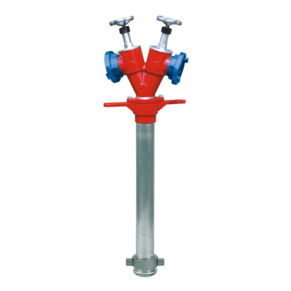 AWG Hydrantenstandrohr DN 50, Abgang 2 x B