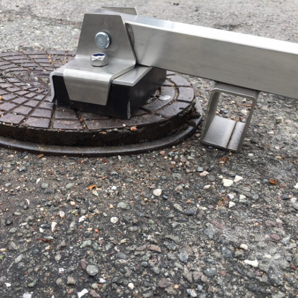 Magnetischer Straßenkappen- und Schachtdeckelheber