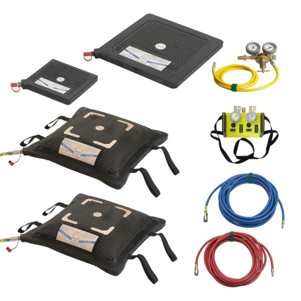 Hebekissensatz WEBER 8 bar, HLF FLAT