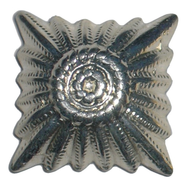 Dienstgradstern 21 mm Ø, silberfarbig