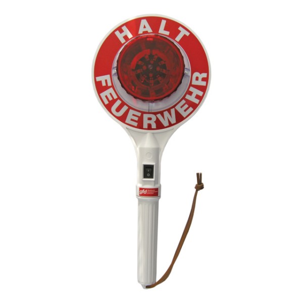 Anhaltestab LED plus (rot/rot)