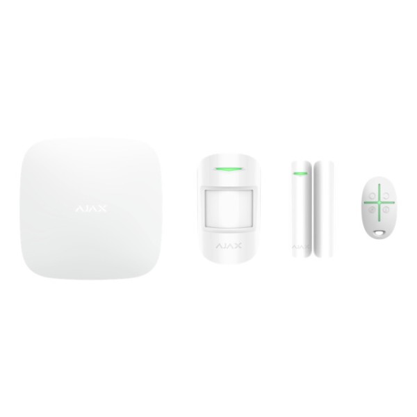 Alarmsystem AJAX, Starter Kit mit Hub, weiß