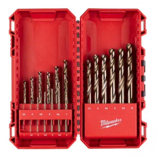 Metallbohrerset MILWAUKEE COBALT HSS-G