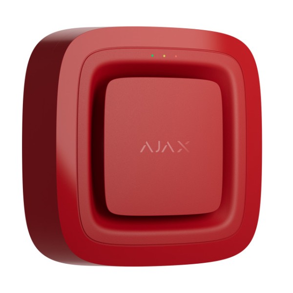 Alarmsirene AJAX FireProtect, DIN EN 54, rot