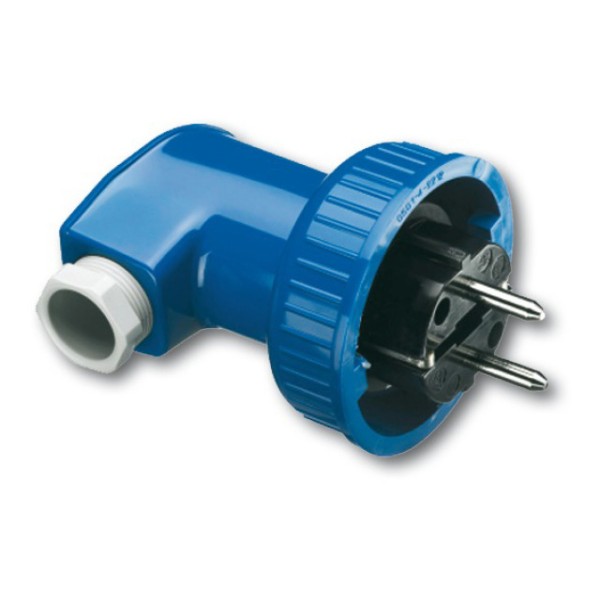 Schutzkontakt-Winkelstecker ELSPRO VDE 0620-1