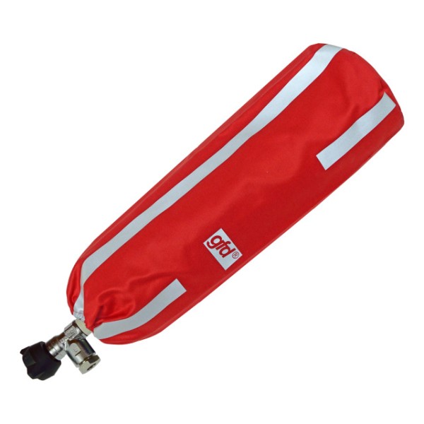 gfd® Flaschenhülle für Druckluftflaschen rot